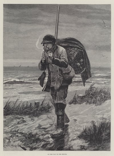 En camino a los señuelos de Richard Caton Woodville junior